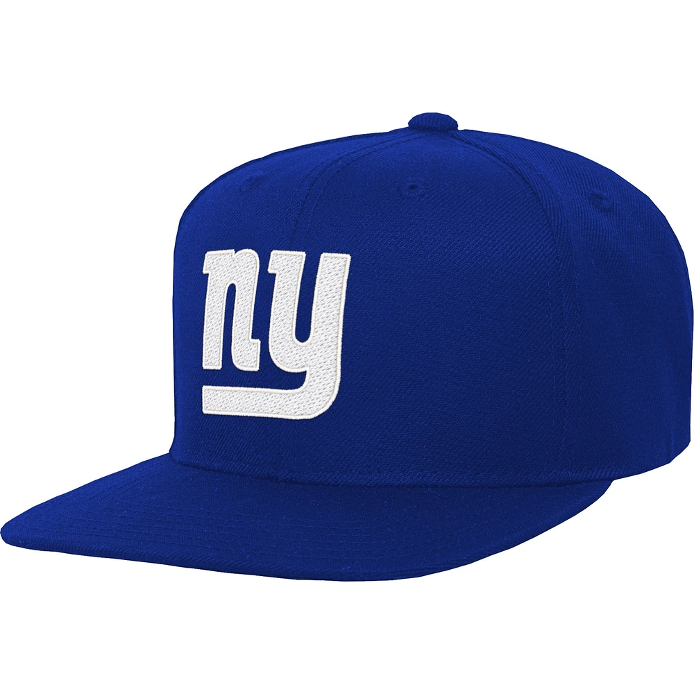 Mitchell & Ness Youth Mitchell & Ness Royal New York Giants Gridiron  Classics Ground Snapback Hat