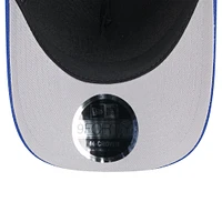 Casquette ajustable New Era 9FORTY A-Frame M-Crown noire/bleu marine pour jeunes New York Giants, draft NFL 2025