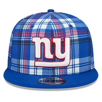 Youth New Era Royal New York Giants 2024 Sideline Statement 9FIFTY Snapback Hat