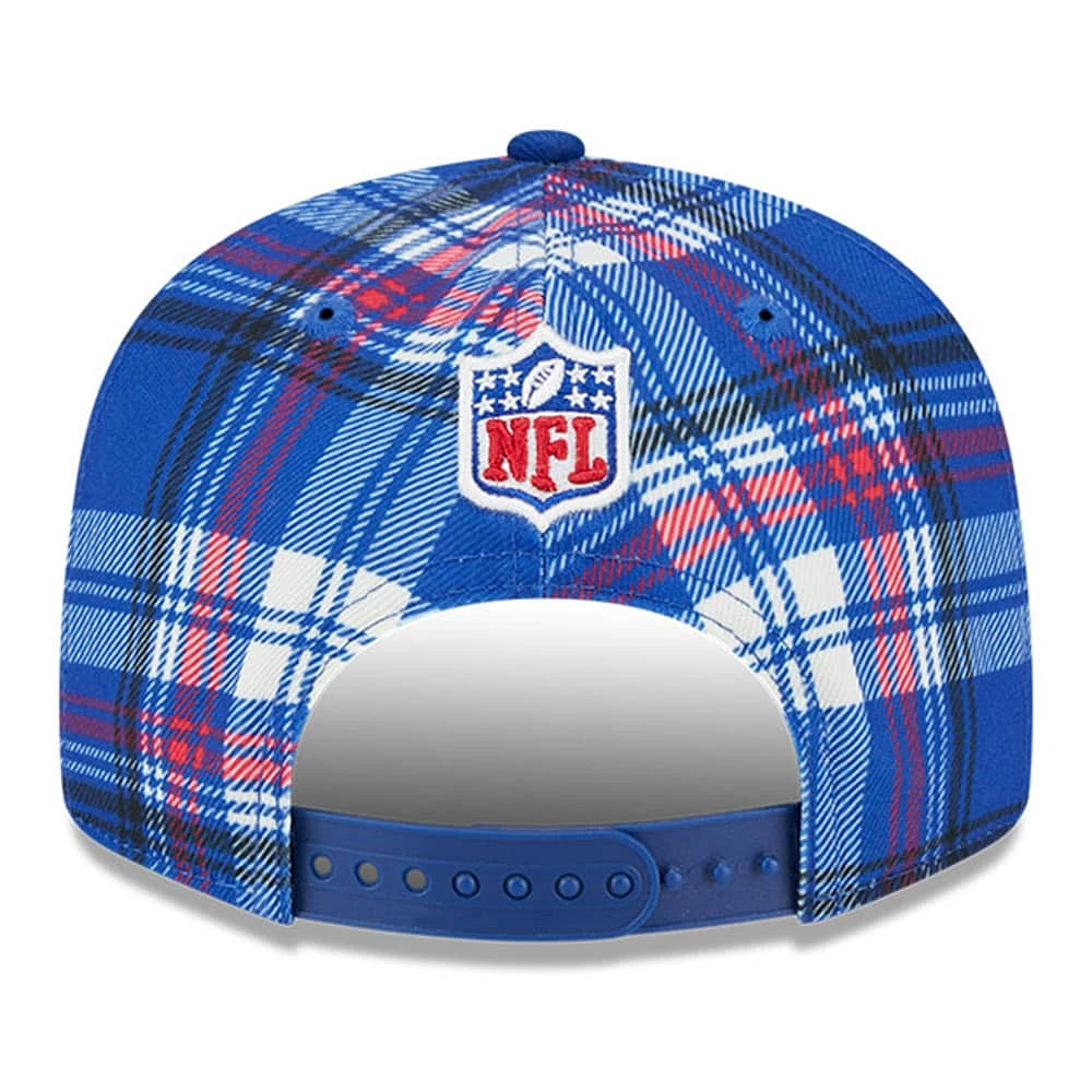 Casquette Snapback 9FIFTY Snapback pour jeunes des Royal New York Giants 2024 Sideline Statement