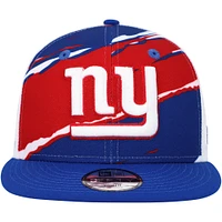 Youth New Era Royal New York Giants Tear 9FIFTY Snapback Hat