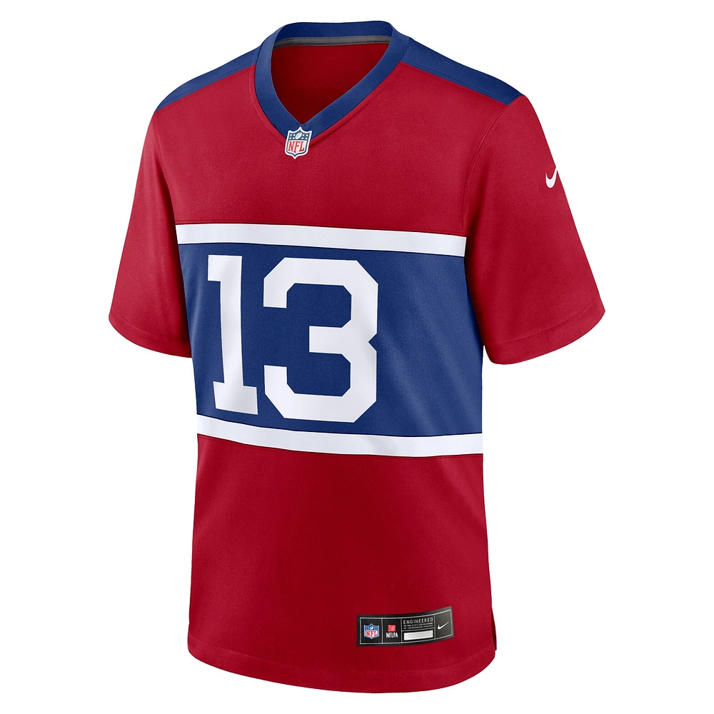 Youth Nike Jalin Hyatt Red New York Giants Alternate Game Jersey