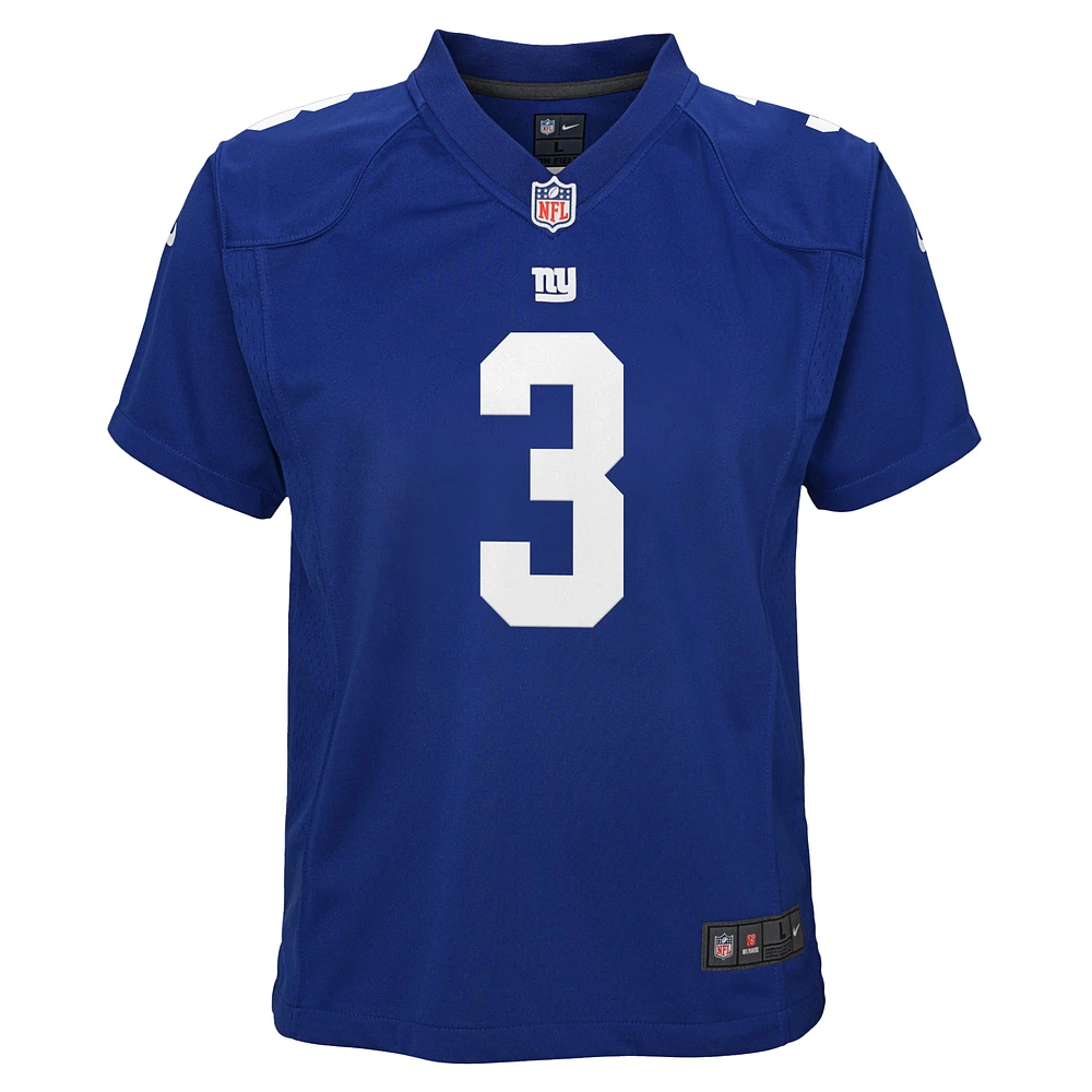 Youth Nike Russell Wilson Royal New York Giants Game Jersey