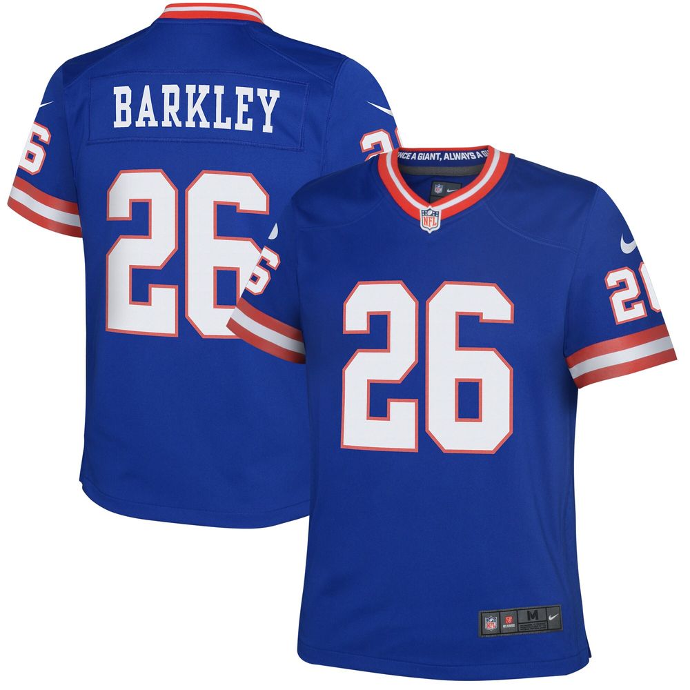 Infant Nike Saquon Barkley Royal New York Giants Game Jersey