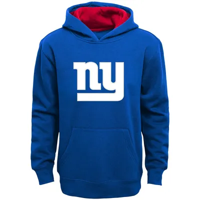 New York Giants Antigua Victory Pullover Hoodie - Royal