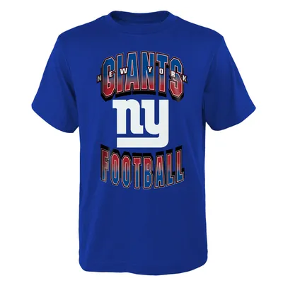 New York Giants Rewind Logo Nike Men's NFL T-Shirt in Grey, Size: Medium | NJFD06G8IV-067