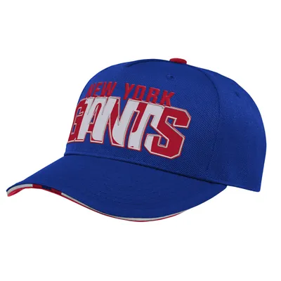 Lids New York Giants New Era Logo Patch Trucker 9FORTY Snapback Hat -  Royal/White