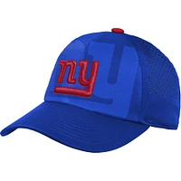 Casquette ajustable Tailgate Royal New York Giants pour jeune