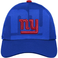 Casquette ajustable Tailgate Royal New York Giants pour jeune