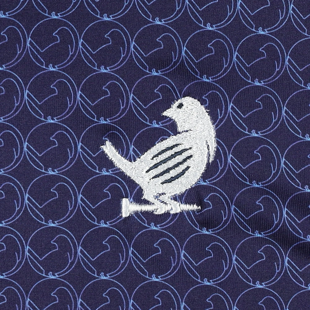 Men's Flag & Anthem  Navy New York Golf Club All-Over Logo Polo