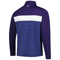 Men's Flag & Anthem  Purple New York Golf Club Performance Quarter-Zip Hoodie