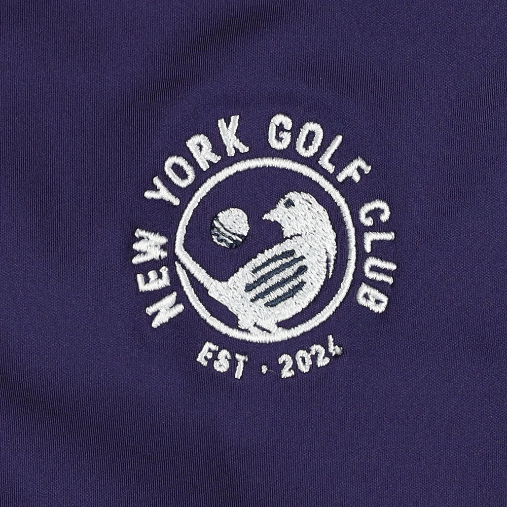 Men's Flag & Anthem  Purple New York Golf Club Performance Quarter-Zip Hoodie