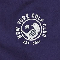 Men's Flag & Anthem  Purple New York Golf Club Performance Quarter-Zip Hoodie