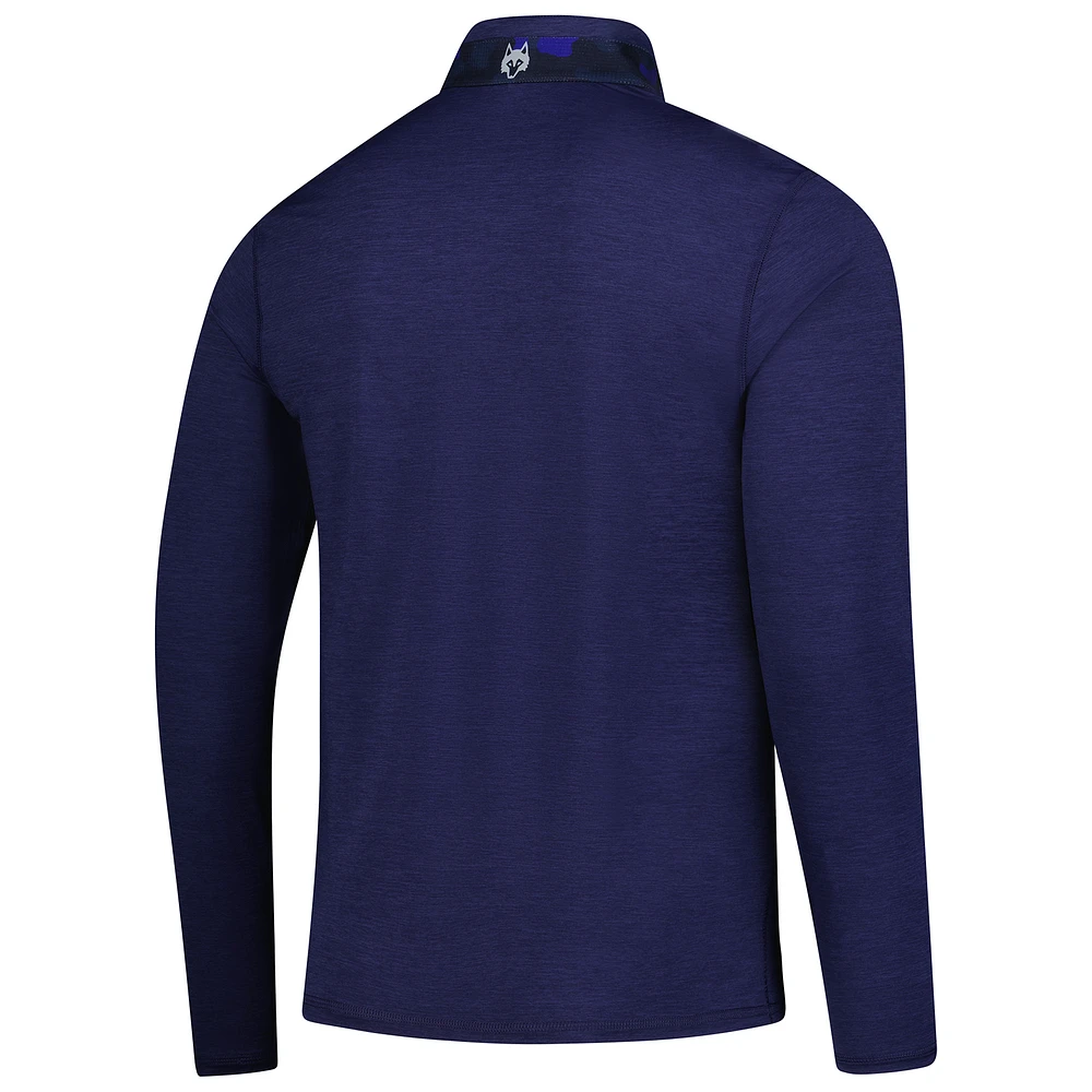 Men's Greyson Clothiers  Navy New York Golf Club Guide Sport Quarter-Zip Pullover