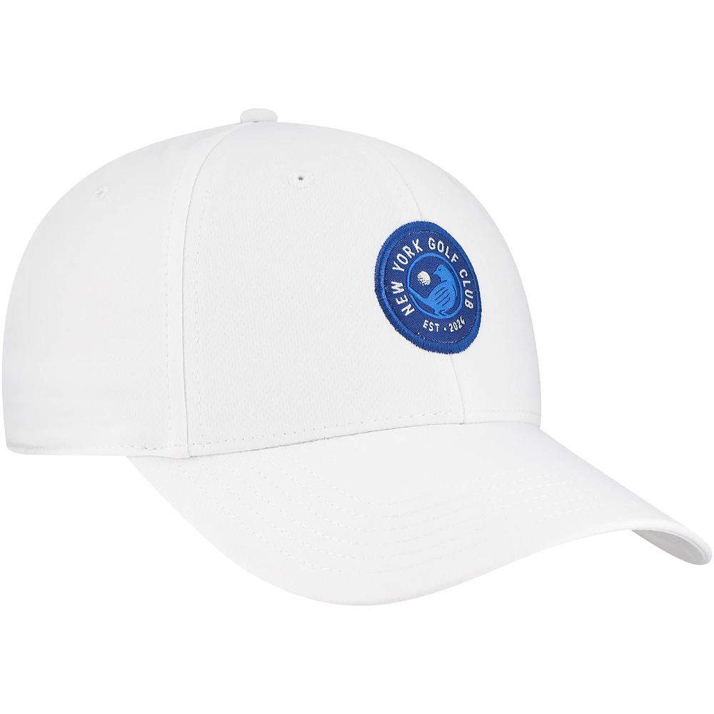 Men's Ahead White New York Golf Club Stratus Adjustable Hat