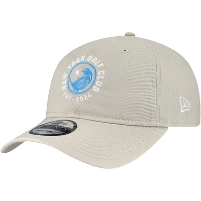 Men's New Era  Tan New York Golf Club TGL Team 9TWENTY Adjustable Hat