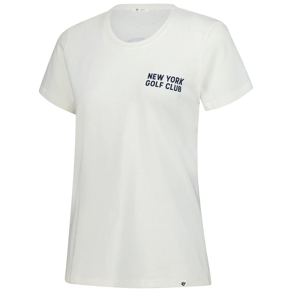 Women's '47  White TGL New York Golf Club Backer Frankie T-Shirt