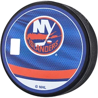 Alexander Romanov New York Islanders Autographed 2022-23 Reverse Retro Hockey Puck
