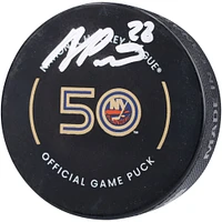 Alexander Romanov New York Islanders Autographed Official Game Puck