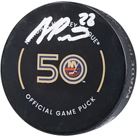 Alexander Romanov New York Islanders Autographed Official Game Puck
