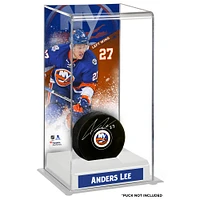 Anders Lee New York Islanders Deluxe Tall Hockey Puck Case