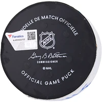 Bo Horvat Rondelle de but utilisée par les Islanders de New York le 17 mars 2024 contre. Rangers de New York – Deuxième des deux buts marqués