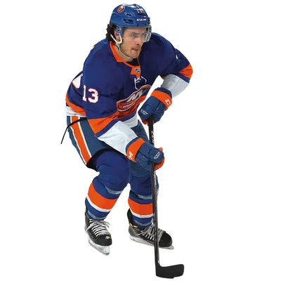 Lids Mathew Barzal New York Islanders Fanatics Authentic Unsigned Blue  Jersey Skating Photograph