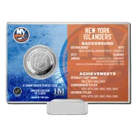 Highland Mint New York Islanders Team History - Coin Card