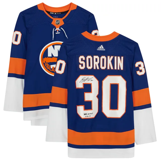 Breakaway Fanatics Branded Youth Ilya Sorokin New York Islanders Home Jersey  - Blue