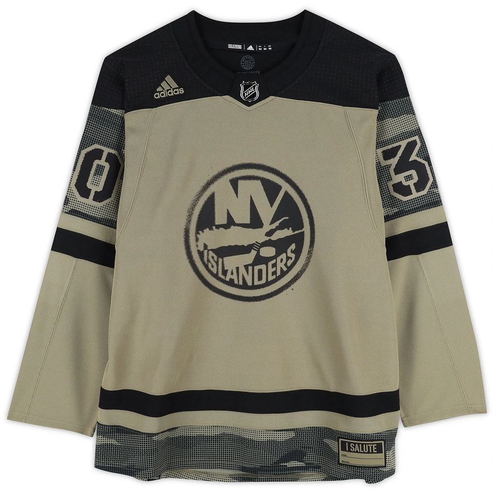 Ilya Sorokin New York Islanders Autographed Camo adidas Authentic Jersey with "White Whale" Inscription - Limited Edition of 30
