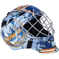 Masque de gardien de but réplique autographié par Ilya Sorokin des Islanders de New York