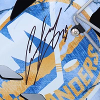 Masque de gardien de but réplique autographié par Ilya Sorokin des Islanders de New York