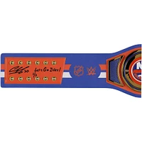 Ceinture de titre WWE Legacy autographiée par Ilya Sorokin des New York Islanders avec l'inscription « Lets Go Isles ! » - Édition limitée n° 1/5