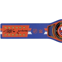 Ceinture de champion WWE Legacy autographiée par Ilya Sorokin des Islanders de New York avec l'inscription « Lets Go Isles ! » - Édition limitée à 5 exemplaires