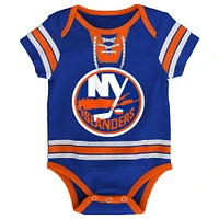 Body en jersey de hockey Royal New York Islanders pour bébé