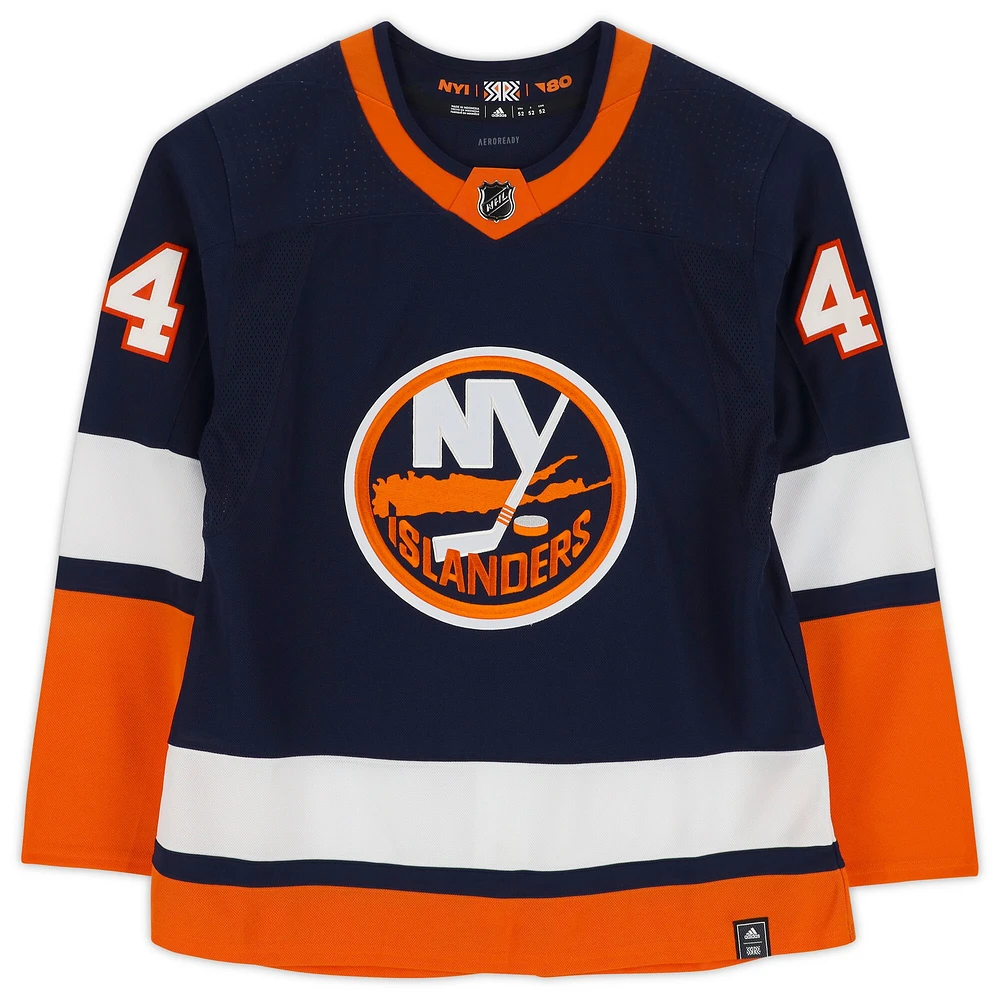 Maillot rétro adidas Reverse 2020 autographié par Jean-Gabriel Pageau des Islanders de New York