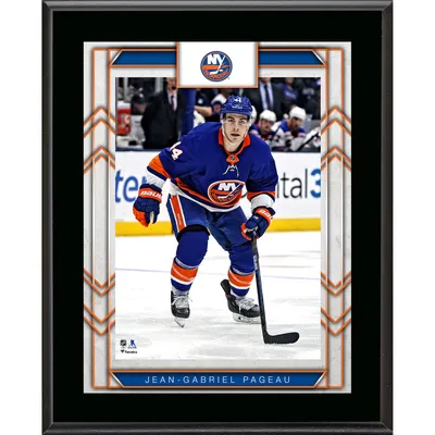 Lids Mathew Barzal New York Islanders Fanatics Authentic Unsigned Blue Alternate  Jersey Skating Spotlight Photograph