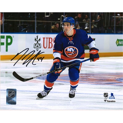 Photographie de patinage autographiée de 8" x 10" de Jean-Gabriel Pageau des Islanders de New York
