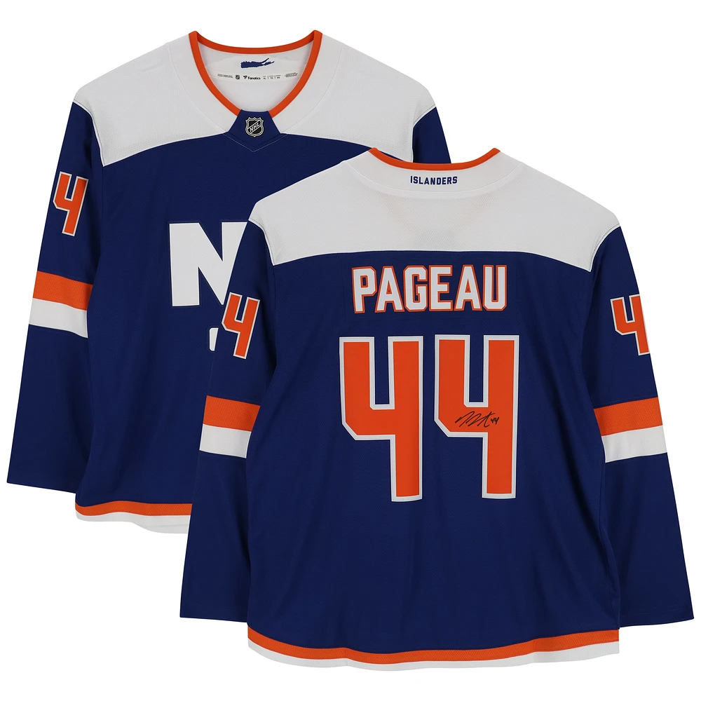 Jean-Gabriel Pageau Royal New York Islanders Autographié Fanatics Alternative Jersey