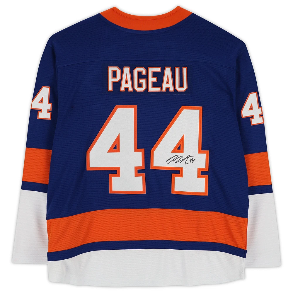 Maillot fanatique autographié par Jean-Gabriel Pageau des Royal New York Islanders