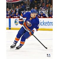 Kieffer Bellows New York Islanders Unsigned Blue Jersey Skating Photograph