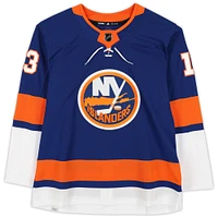 Mathew Barzal Islanders de New York Maillot authentique bleu autographié Adidas