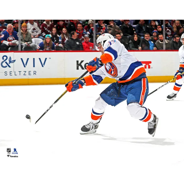 Lids Mathew Barzal New York Islanders Fanatics Authentic Autographed 8 x  10 Blue Jersey Goal Celebration Photograph