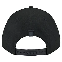 Men's New Era  Black New York Islanders Game Day Stealth Flag 9FORTY A-Frame Adjustable Hat