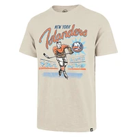 T-shirt de hockey Golden Scrum pour homme '47 Natural New York Islanders