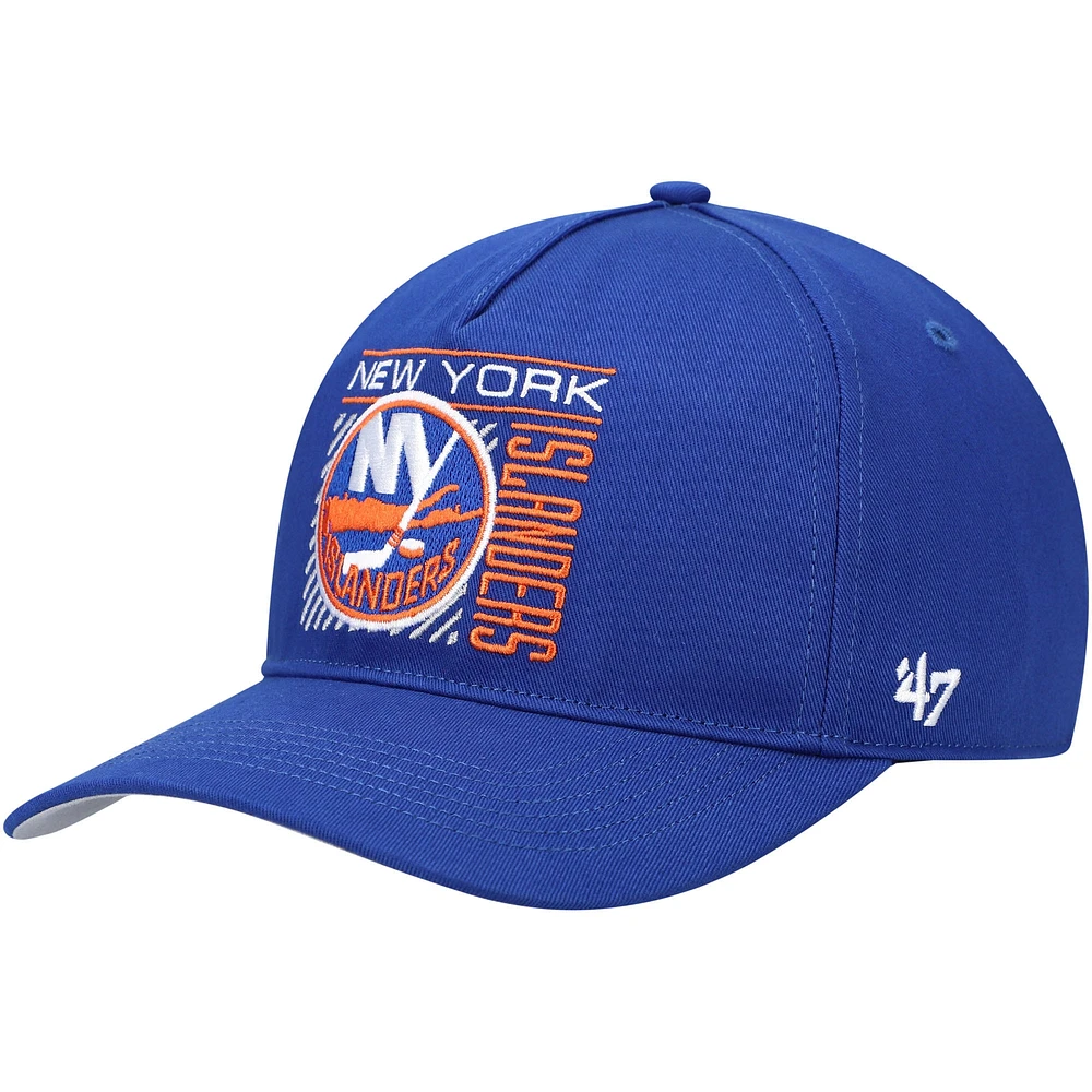 Casquette '47 Royal New York Islanders Reflex Hitch Snapback pour homme