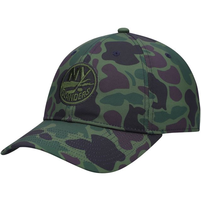 Casquette ajustable pour hommes, camouflage, New York Islanders, Locker Room, adidas