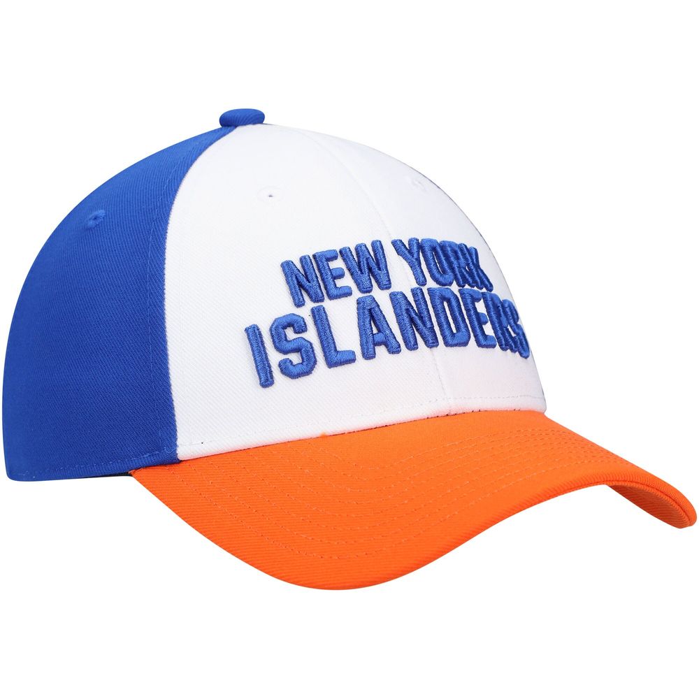 Men's adidas White New York Islanders Locker Room Adjustable Hat