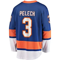 Maillot de joueur échappé à domicile des Fanatics Adam Pelech Royal New York Islanders pour hommes