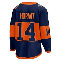 Men's Fanatics Bo Horvat Navy New York Islanders 2024 NHL Stadium Series Breakaway Player Jersey